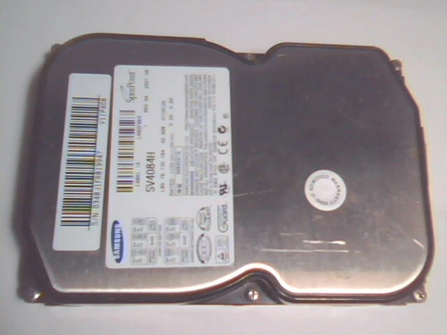 Hard Disk Drive IDE Samsung SV4084H SpinPoint Rev AA V11P408 LR80FBEH