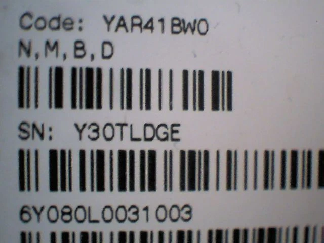 Hard Drive IDE Maxtor DiamondMax Plus 9 80GB YAR41BW0 N,M,B,D E4FYA 24JAN2003 - image 3