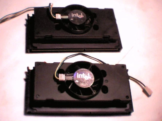 Matched Pair of Intel Pentium II Slot1 CPUs 350 SL2SF P2 350MHz Dual