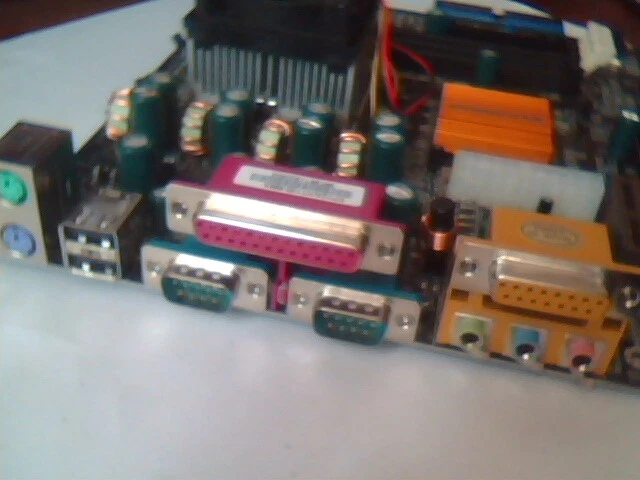 Motherboard Athlon SocketA 462 ECS Elitegroup K7VZA V1. - image 6
