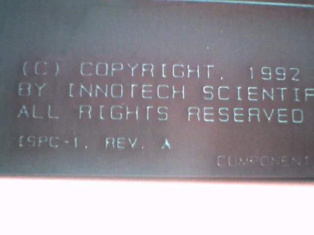 Innotech Scientific Corp ISPC-1 RevA Vintage Card 8-bit ISA TI9249 Opto - image 3