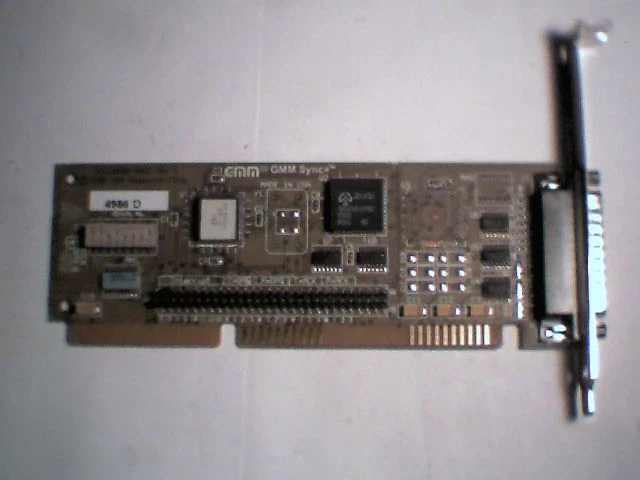 GMM SYNC+ High Speed RS-232 Serial Card ISA Vintage DMA SDLC SDLC0000-0002 - image 2