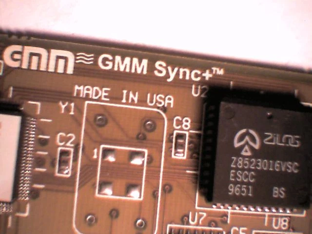 GMM SYNC+ High Speed RS-232 Serial Card ISA Vintage DMA SDLC SDLC0000-0002 - image 5
