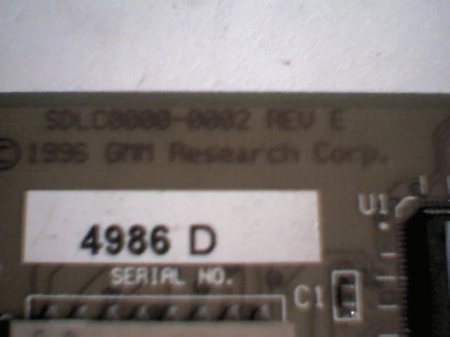 GMM SYNC+ High Speed RS-232 Serial Card ISA Vintage DMA SDLC SDLC0000-0002 - image 6