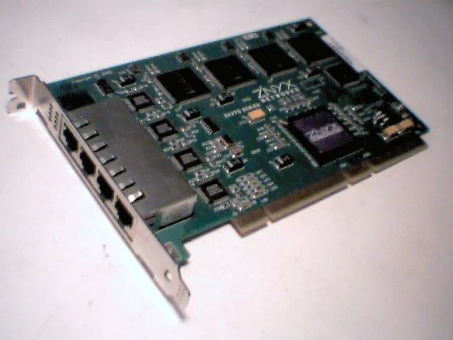 ZNYX ZX374 PCI Quad Ethernet Network Card 4-Port 10/100 NIC Server