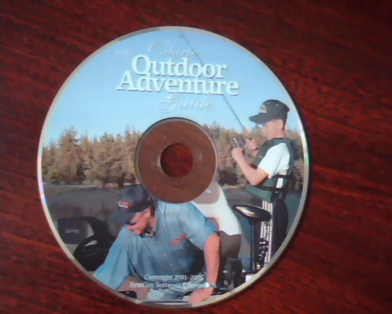 Ontario Outdoor Adventure Guide CD Disc SymCon Software