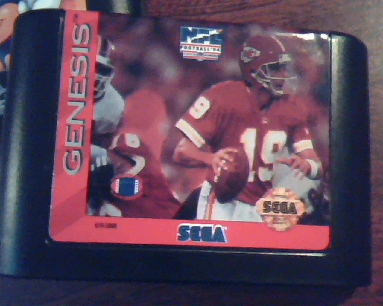 Cartridge Game Genesis 16-bit Sega Sonic the Hedgehog NFL Football 94 BULK of 2 - image 2