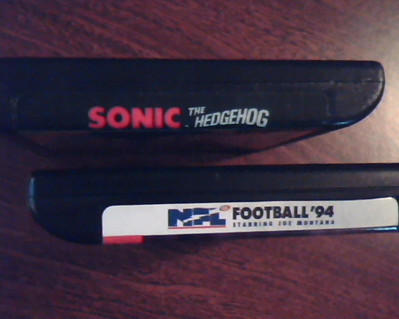 Cartridge Game Genesis 16-bit Sega Sonic the Hedgehog NFL Football 94 BULK of 2 - image 4