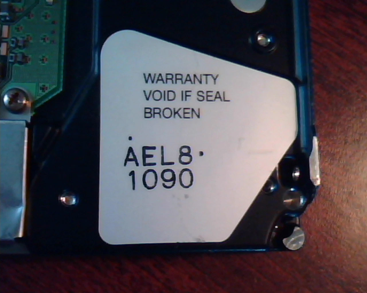 Hard Disk Drive IDE Quantum Fireball EL EL25A881 01-M A0808 2.5ATAEL8 1090 - image 3