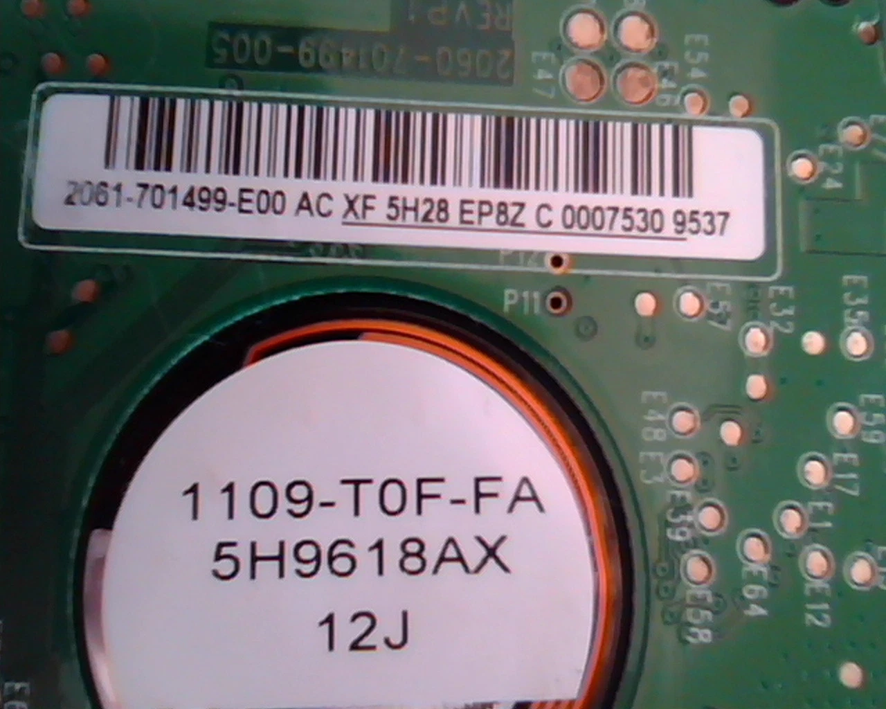 2.5 Hard Drive SATA Western Digital Scorpio WD1600BEVT-75ZCT2 HHCT2BBB 312581808 - image 7