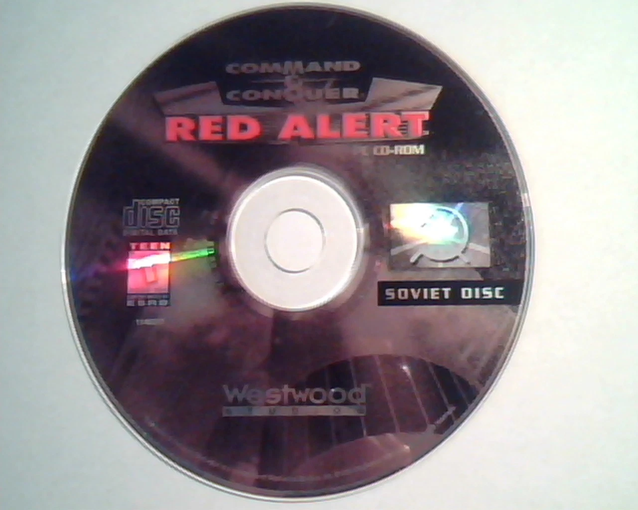 Command and Conquer Red Alert Soviet Disc Westwood Studios PC CD-ROM 1146317