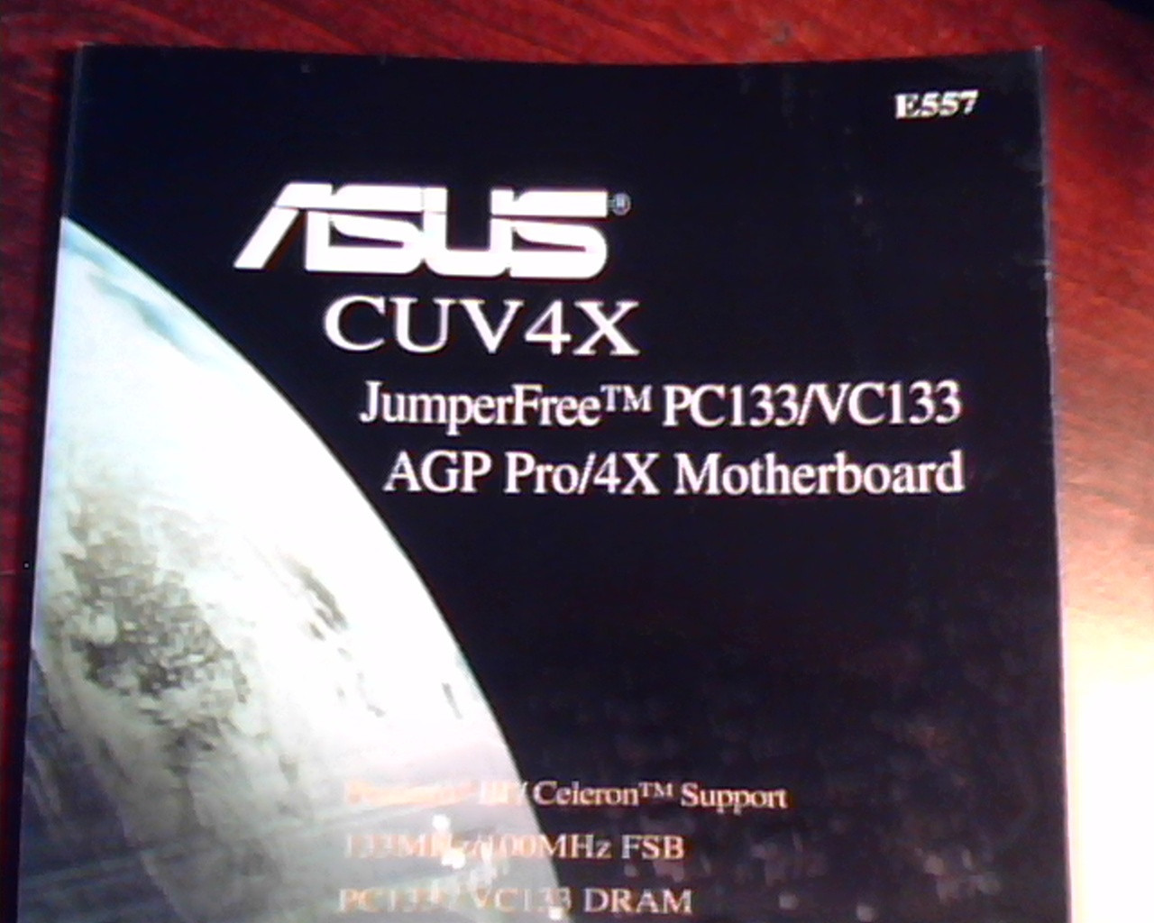 ASUS CUV4X JumperFree PC133/VC133 AGP Pro/4X Motherboard User's Guide Manual