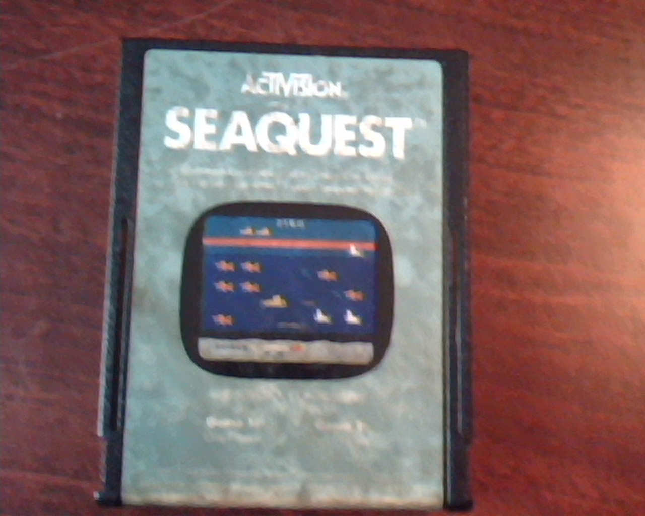 Game Cartridge ATARI ActiVision Seaquest One or Two Players AX-022