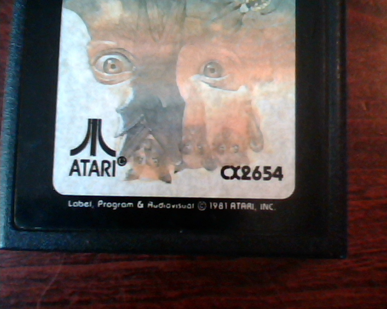Game Cartridge Program Atari CX2654 Haunted House 1981 Atari - image 3
