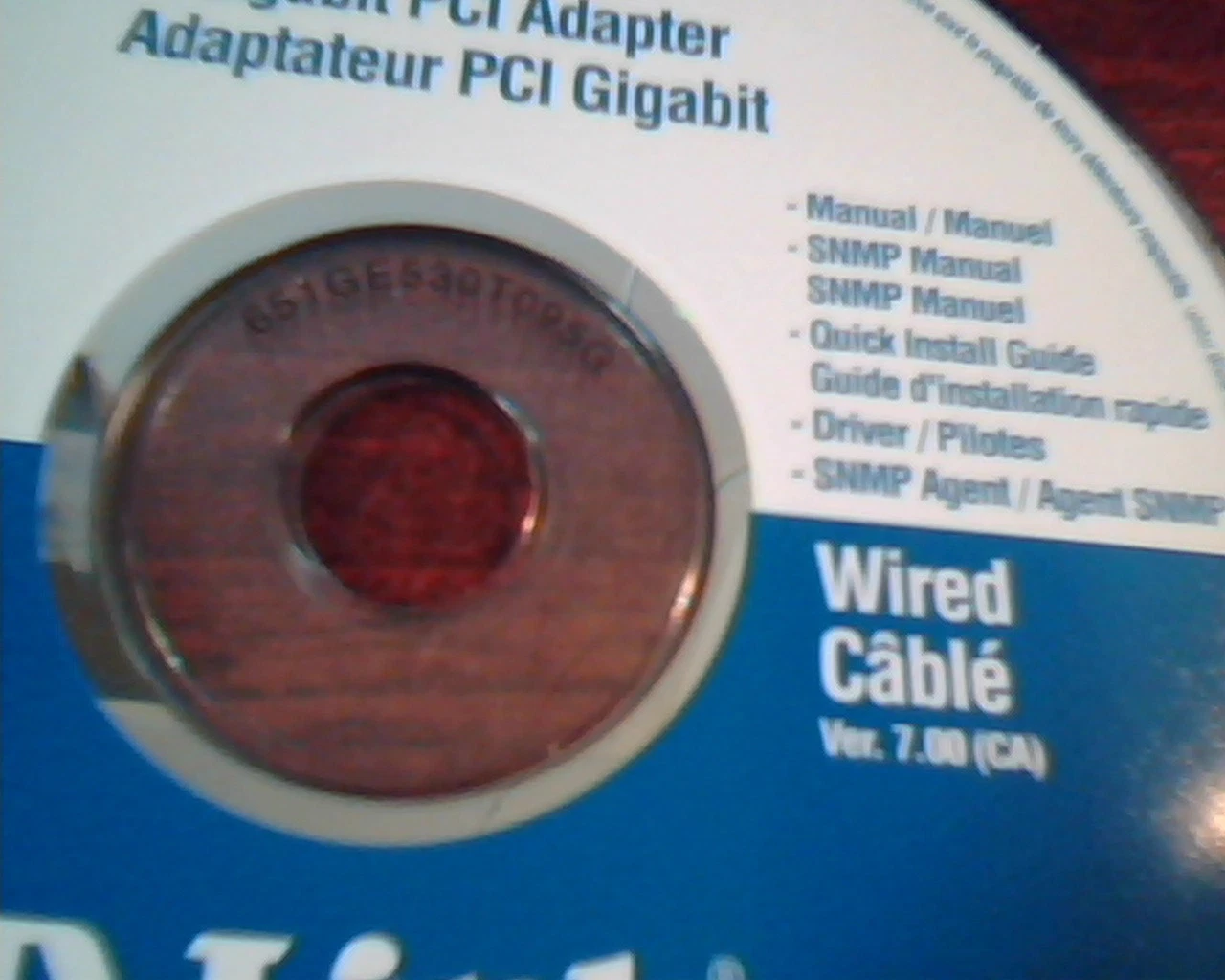 CD DGE-530T Gigabit PCI Adapter D-LINK Wired Cable Ver 7.00 Manual Guide Driver - image 2