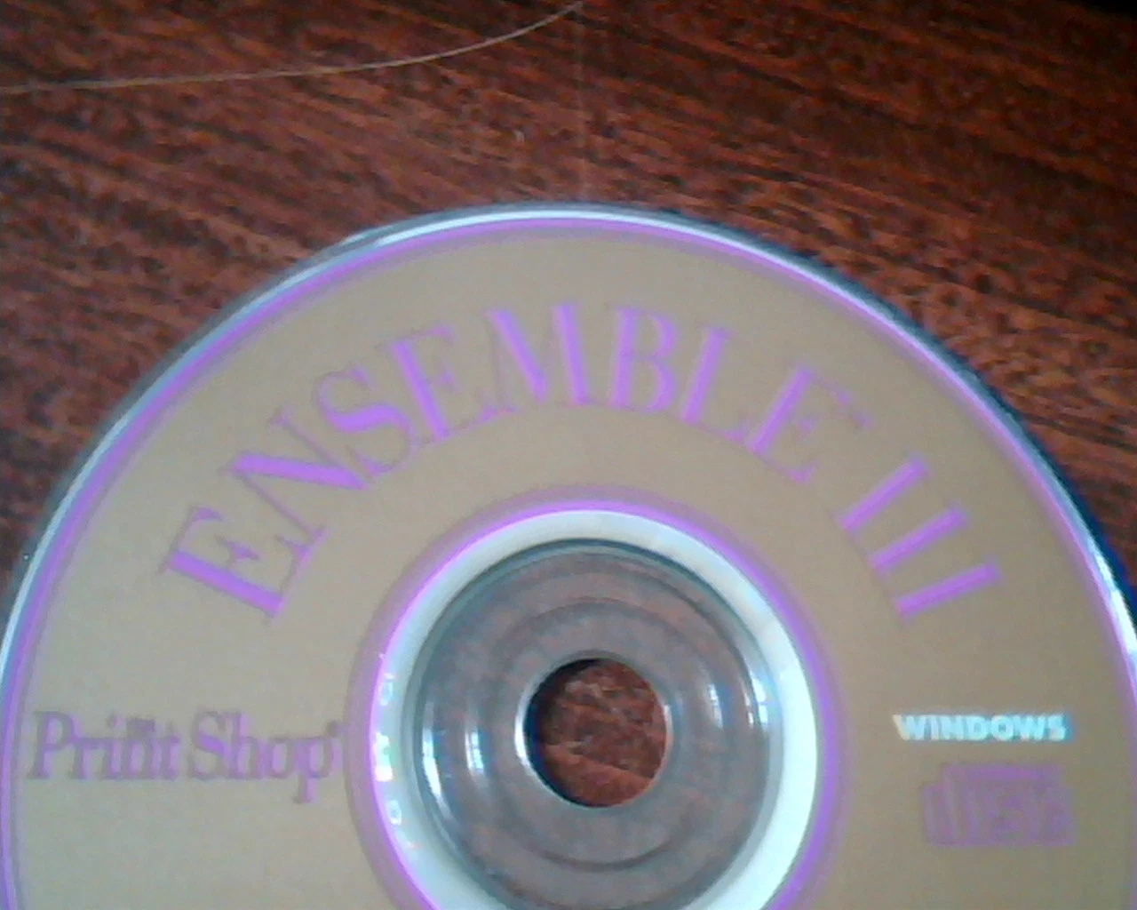 CD Ensemble Print Shop Windows Broderbund 94948-6125 - image 2