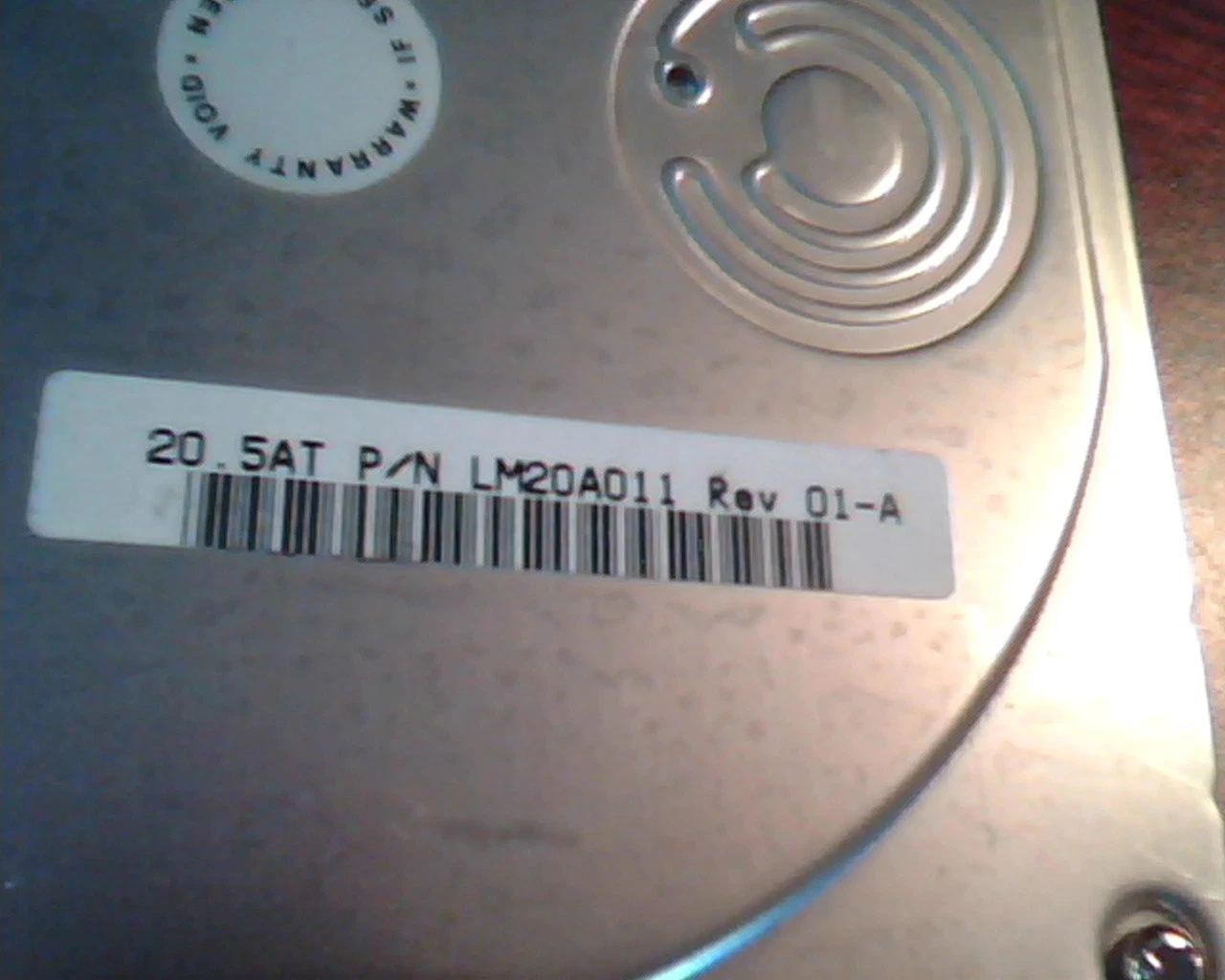 Hard Disk Drive IDE Quantum Fireball Plus LM 20.5AT LM20A011 Rev 01-A 3.5 Series - image 2