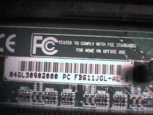Intel Acer Motherboard FB611JGL-AL-1 R01-A3 Socket 478 - image 4