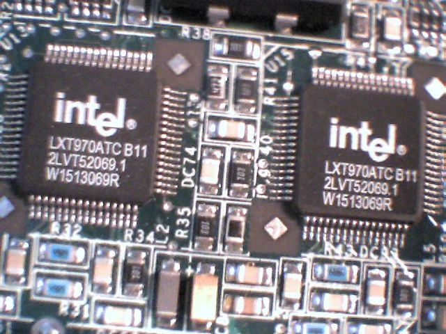 HP 10/100base Quad Port PCI Ethernet Adapter PB0554E Interphase FW21154 554E-001 - image 5