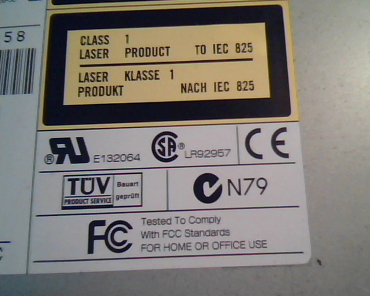 CD-ROM Drive Plextor PX-40TSi UltraPlex Wide May 1999 0001 LR92957 SCSI - image 4