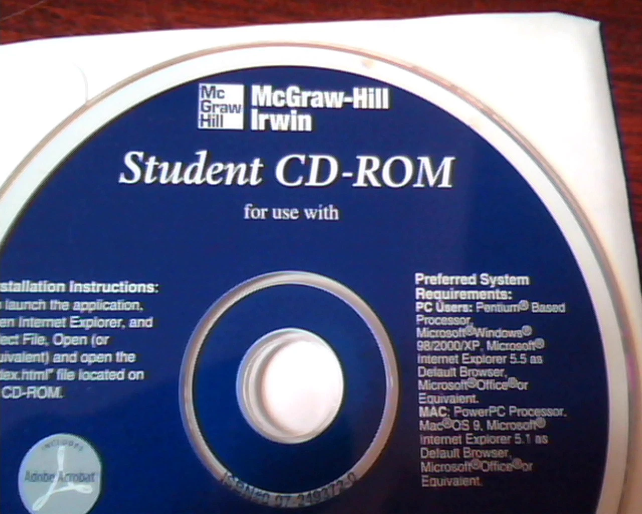 McGraw-Hill Irwin Student CD-ROM Introduction to Management Science Hillier 2nd - image 2
