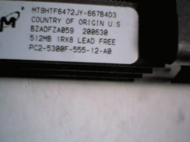 Apple Mac Pro A1186 - RAM Memory Sticks 512MB 1GB 2GB - image 2