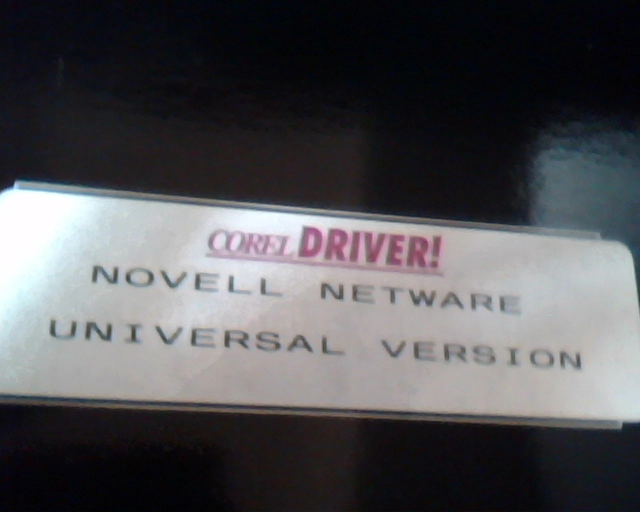 CorelDriver Complete Optical Disk Interface User Manual Novell Netware Universal - image 2