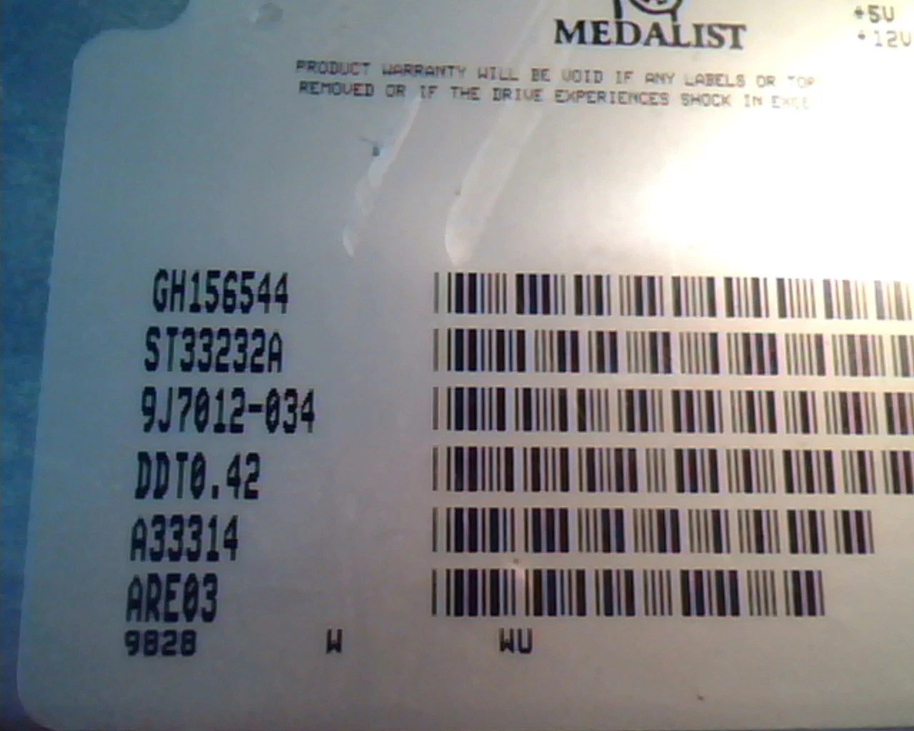 Hard Disk Drive IDE Seagate Medalist ST33232A 9J7012-034 DDT0.42 A33314 ARE03 - image 2