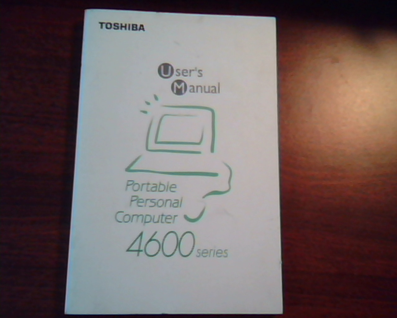 Toshiba User's Manual Portable Personal COmputer 4600 Series Nov 2000 Guide