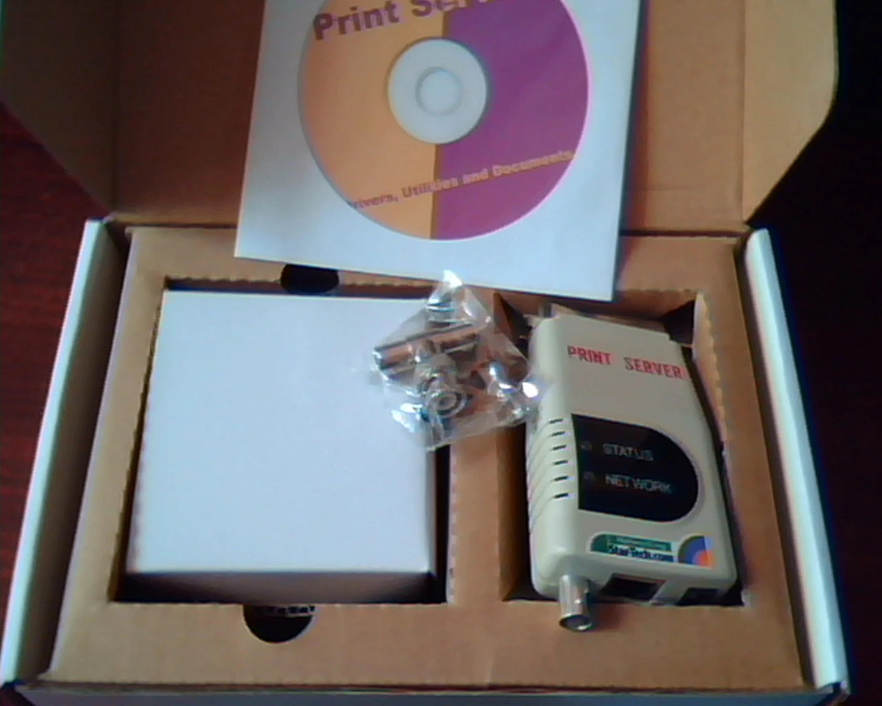 StarTech Print Server Package CD PM1000IPNDS PS30CA3C drivers connector network - image 2
