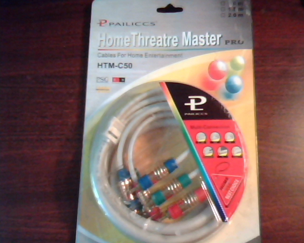 Pailiccs HomeTheatre Master Cables for Home enterainment HTM-C50 Video Audio