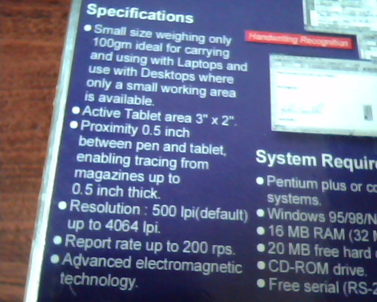 PalmPal Pen Surfer 2000 Next Generation Mouse Pad Wintime Tablet PenOp - image 4