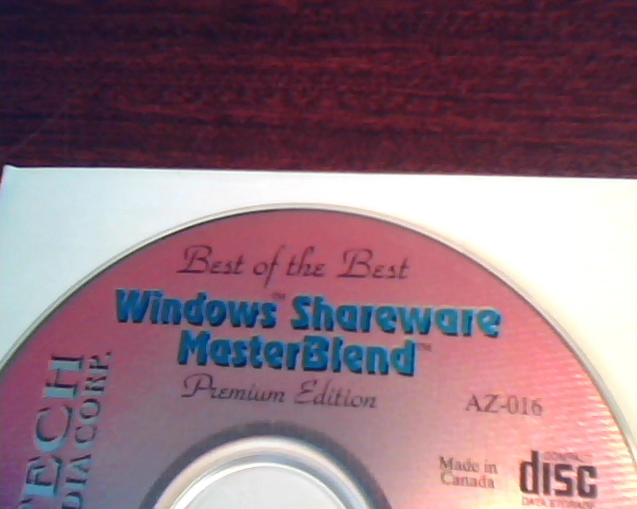 CD Aztech Windows Shareware MasterBlend Volume 1 Number 4 AZ-016 Premium Edition - image 2