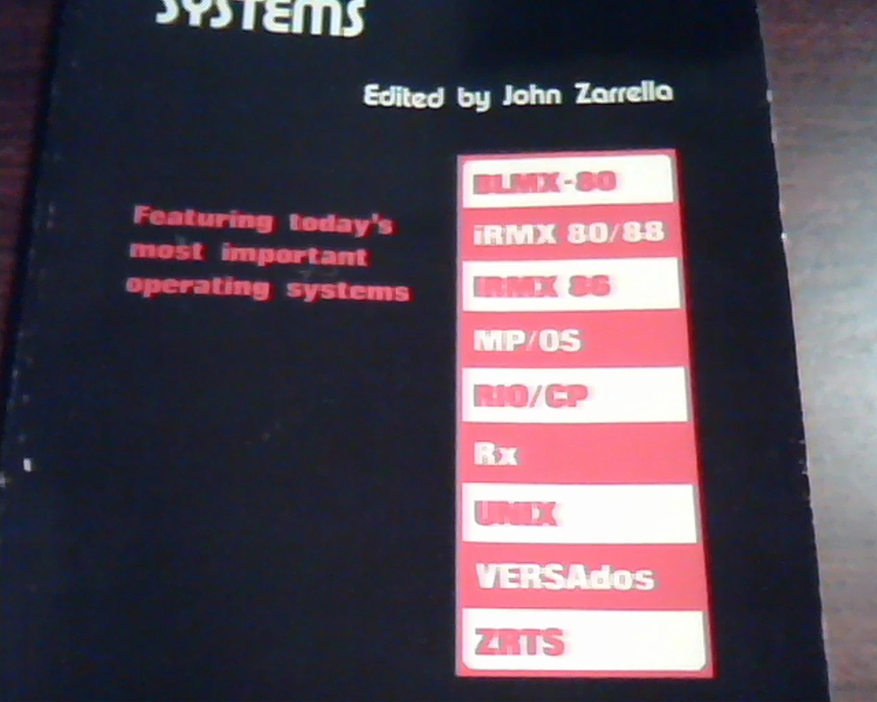 Microprocessor Operating Systems by John Zarrella 1981 paperback 0-935230-03-3 - image 2