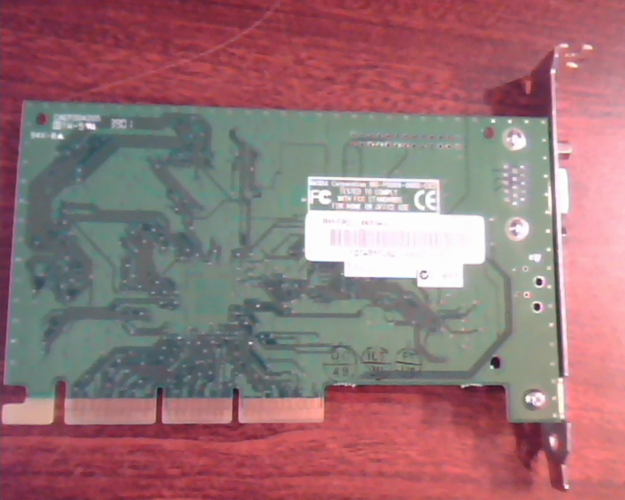 AGP card IBM FRU 19K5340 NVIDIA 180-P0009-0000-C03 Video adapter 16MB - image 2