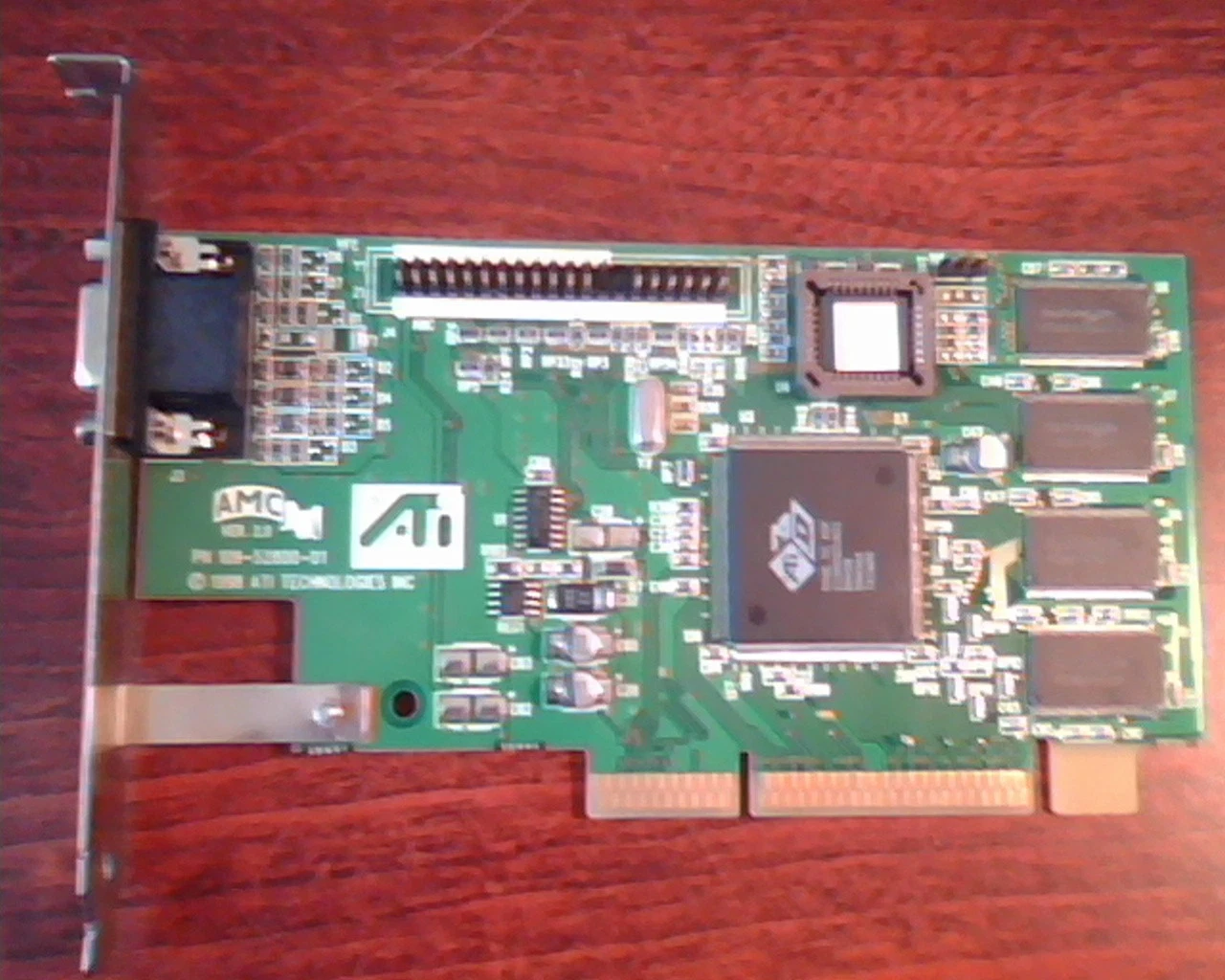 AGP card ATI 109-52800-01 Rage IIC 2c AMC 2.0 1025281300 N625 012464