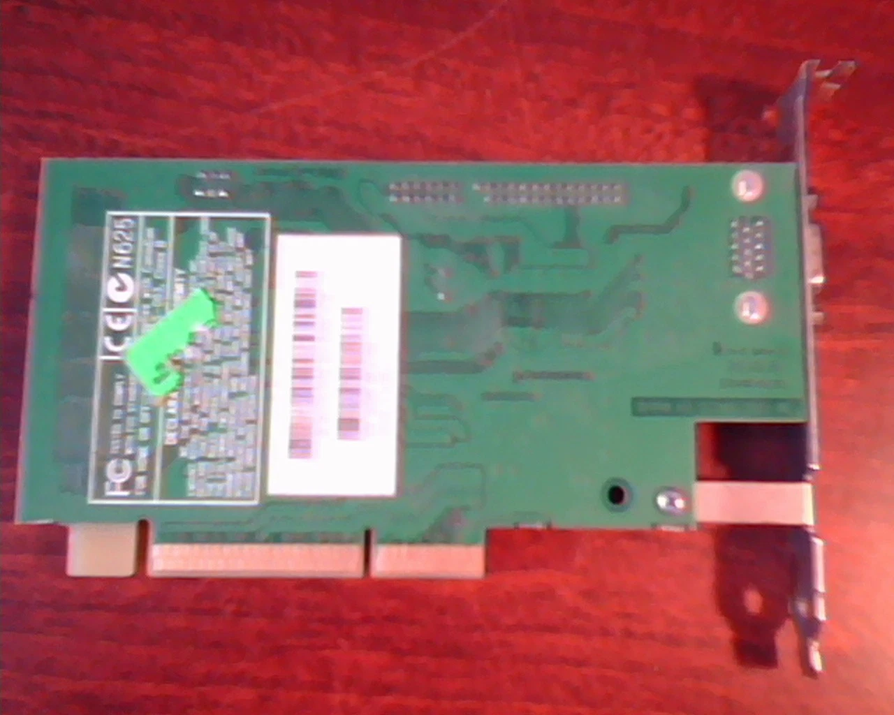 AGP card ATI 109-52800-01 Rage IIC 2c AMC 2.0 1025281300 N625 012464 - image 4