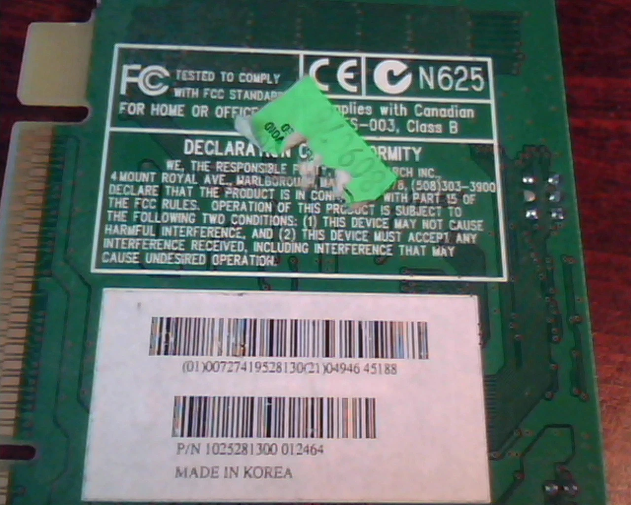 AGP card ATI 109-52800-01 Rage IIC 2c AMC 2.0 1025281300 N625 012464 - image 5