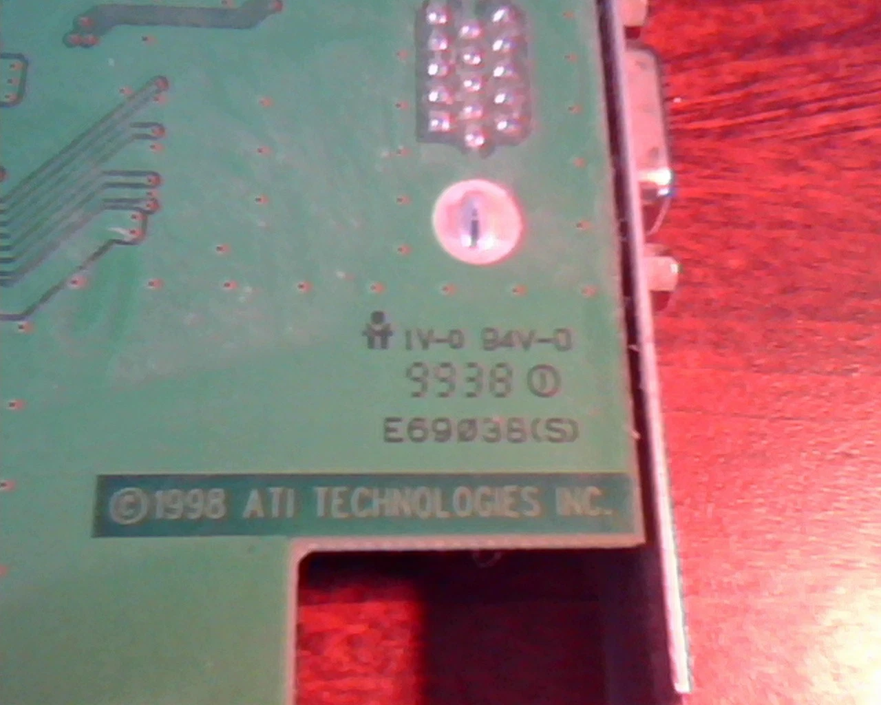 AGP card ATI 109-52800-01 Rage IIC 2c AMC 2.0 1025281300 N625 012464 - image 6