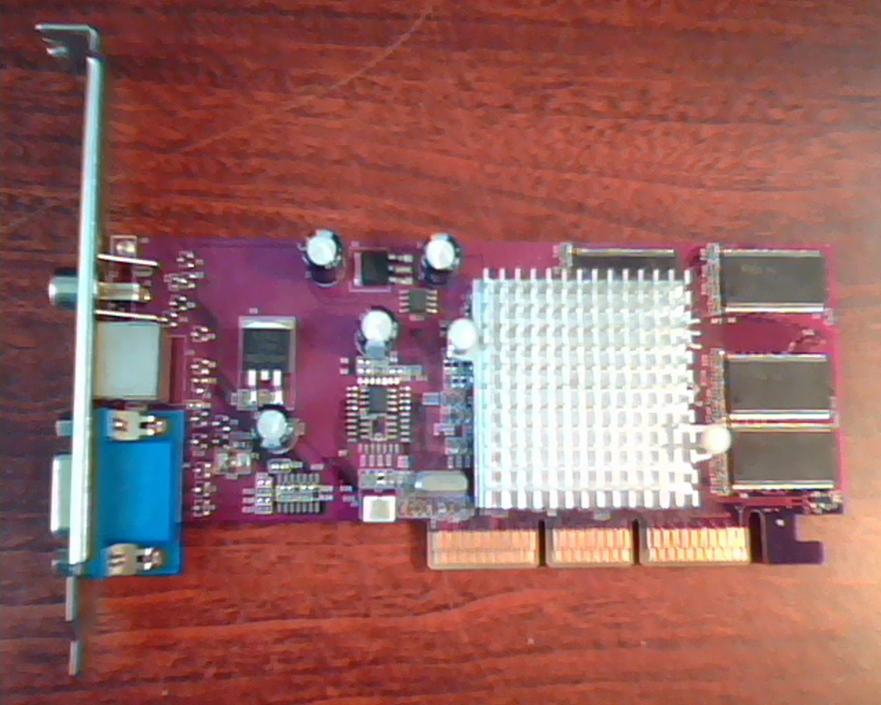 Video Graphics Card AGP GeForce 4 MX440 8X 64MB DDR TV-out 73CT 104017829AV VGA