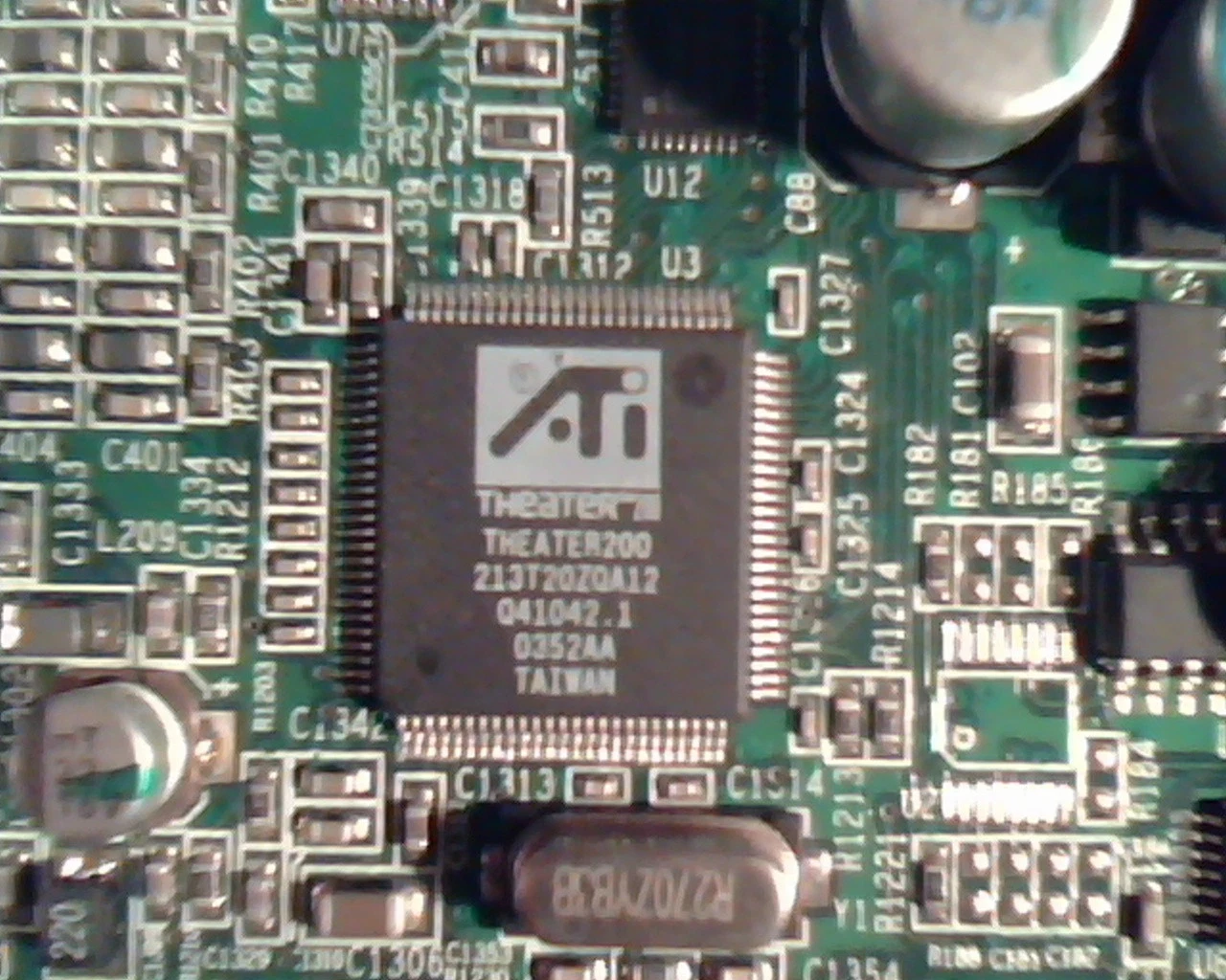 AGP card ATI Radeon AIW 9600 XT 128M 102A0900300 099573 FM TV AM 109-A09000-00 - image 7