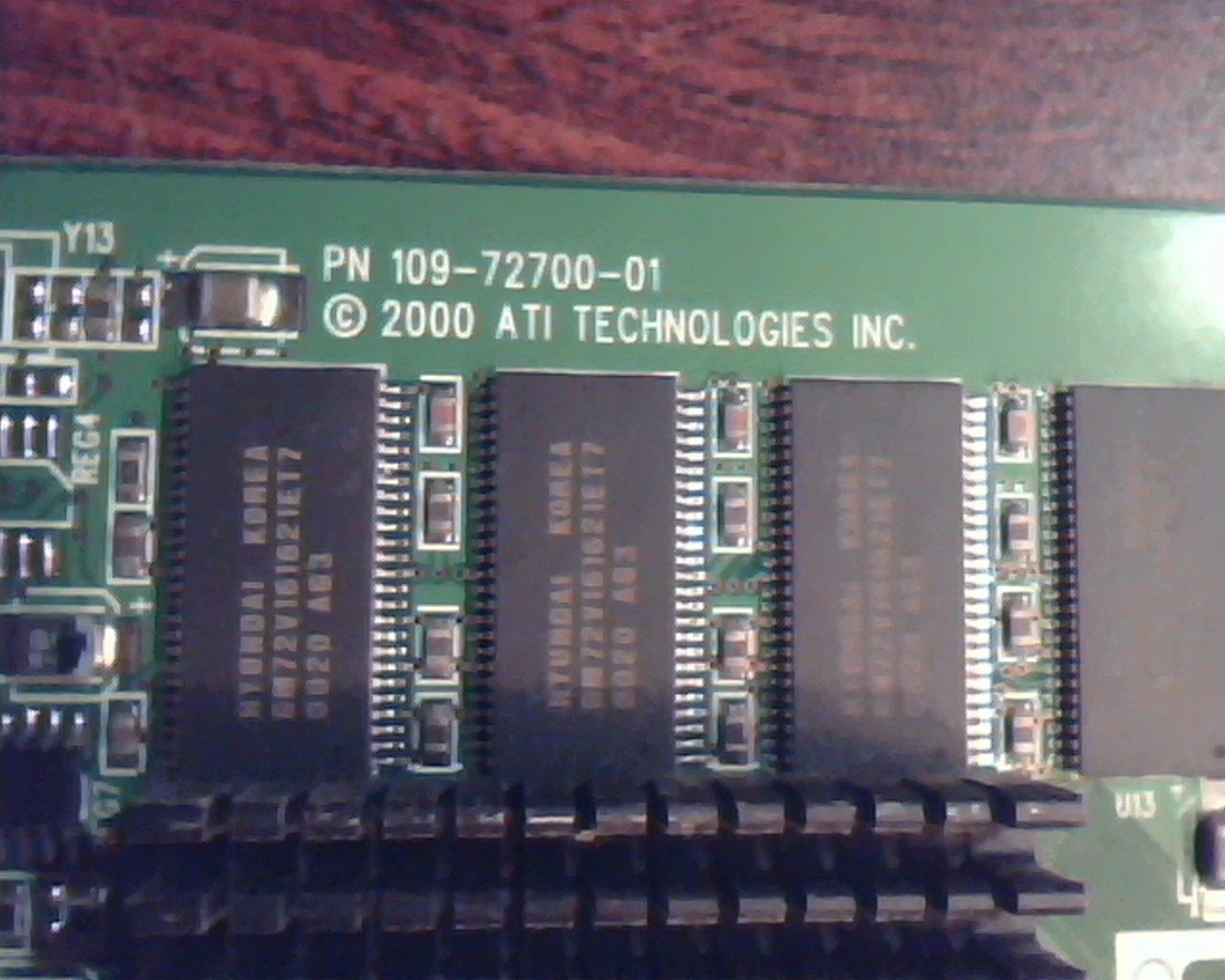 Mac G4 AGP card 630-3299 ATI 109-72700-01 Rage 128 Pro 1027270102 VGA DVI Video - image 2