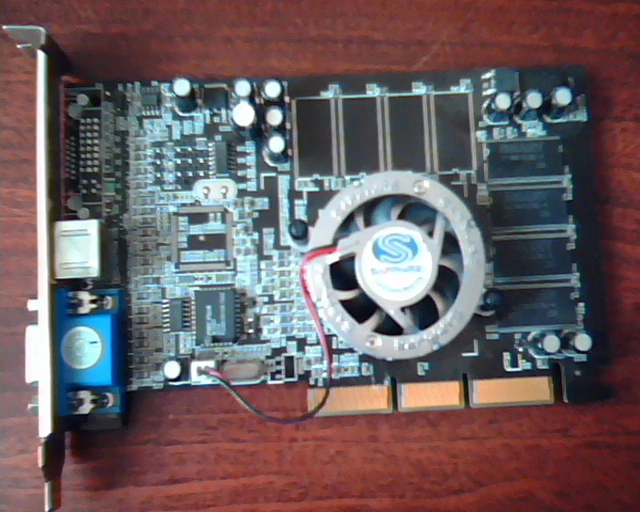 AGP card Sapphire KOB N884XTM-64H GF4 MX440 8X 64MB SSR TV VGA Video