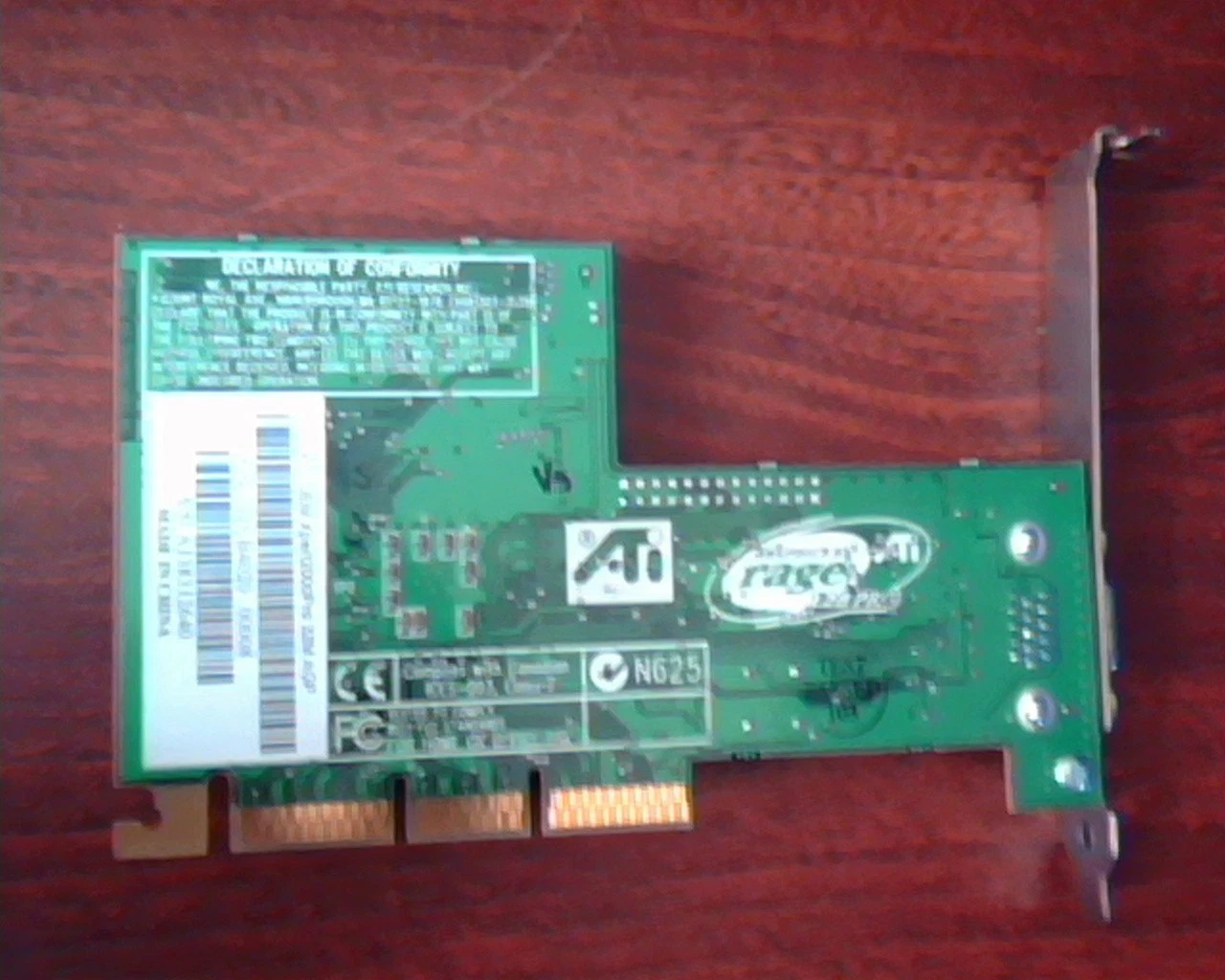 AGP card ATI Rage 128 Pro 1025-B4020 Xpert2000Pro 32M OEM VGA Video - image 4