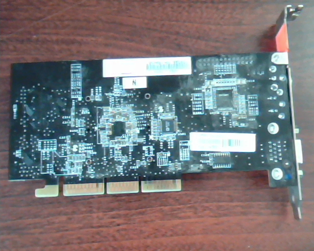 AGP card ASUS V7100Pro 32M N SD/U 18-F008-A01-00589 NTSC Video - image 5