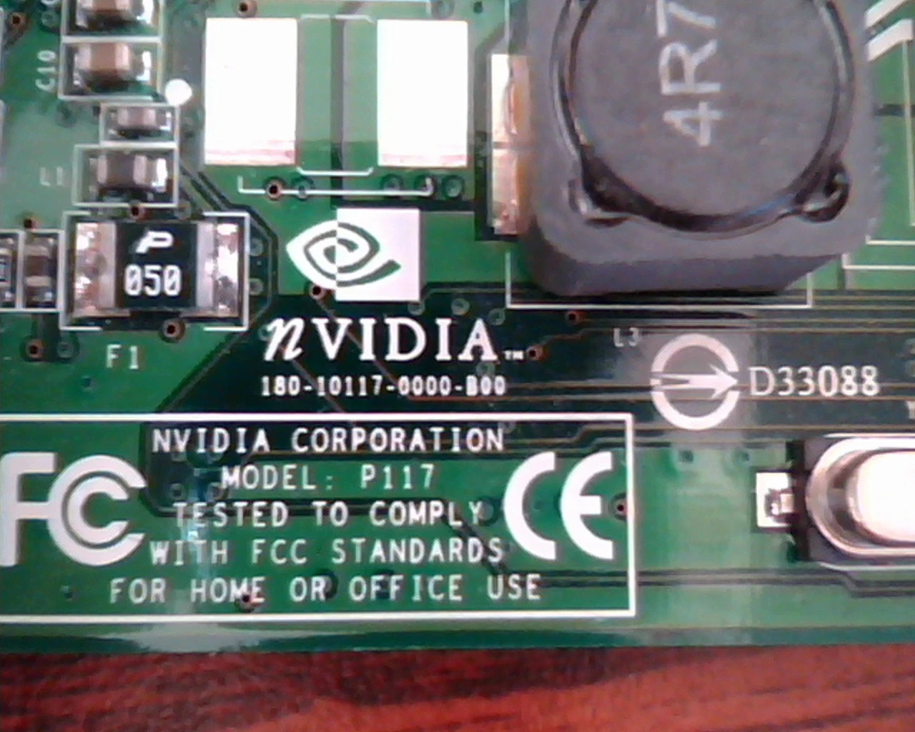 AGP card NVIDIA P117 180-10117-0000-B00 64MB Graphics Video DVI - image 2