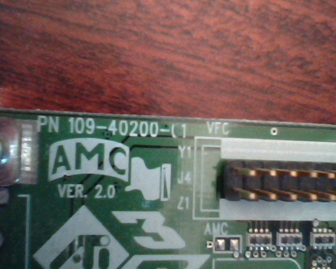 AGP card ATI 3D Rage Pro 2X 109-40200-01 1024021700 VGA AMC 2.0 - image 3