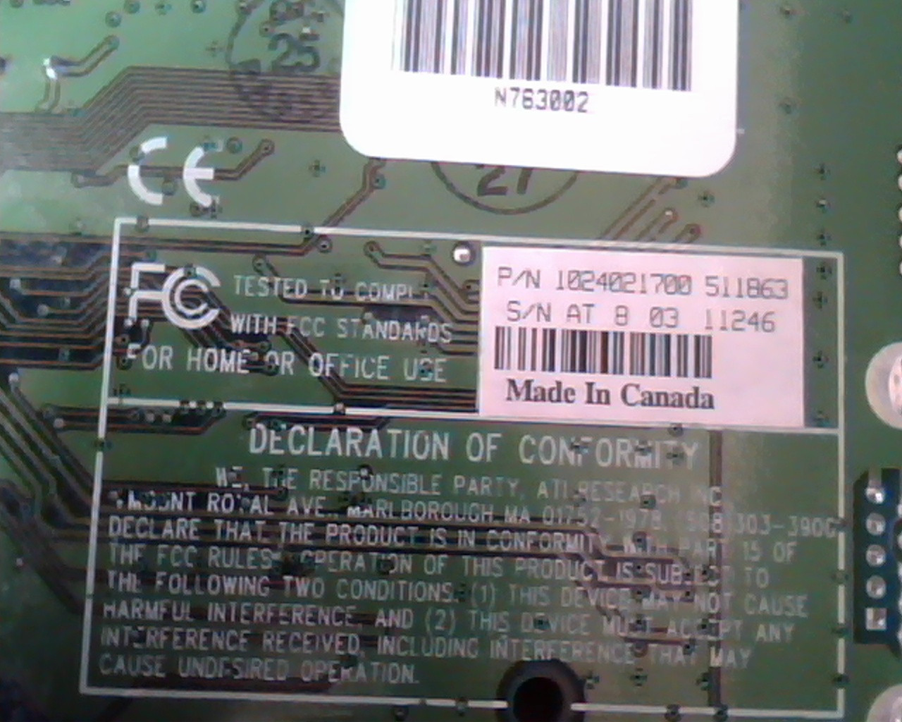 AGP card ATI 3D Rage Pro 2X 109-40200-01 1024021700 VGA AMC 2.0 - image 4