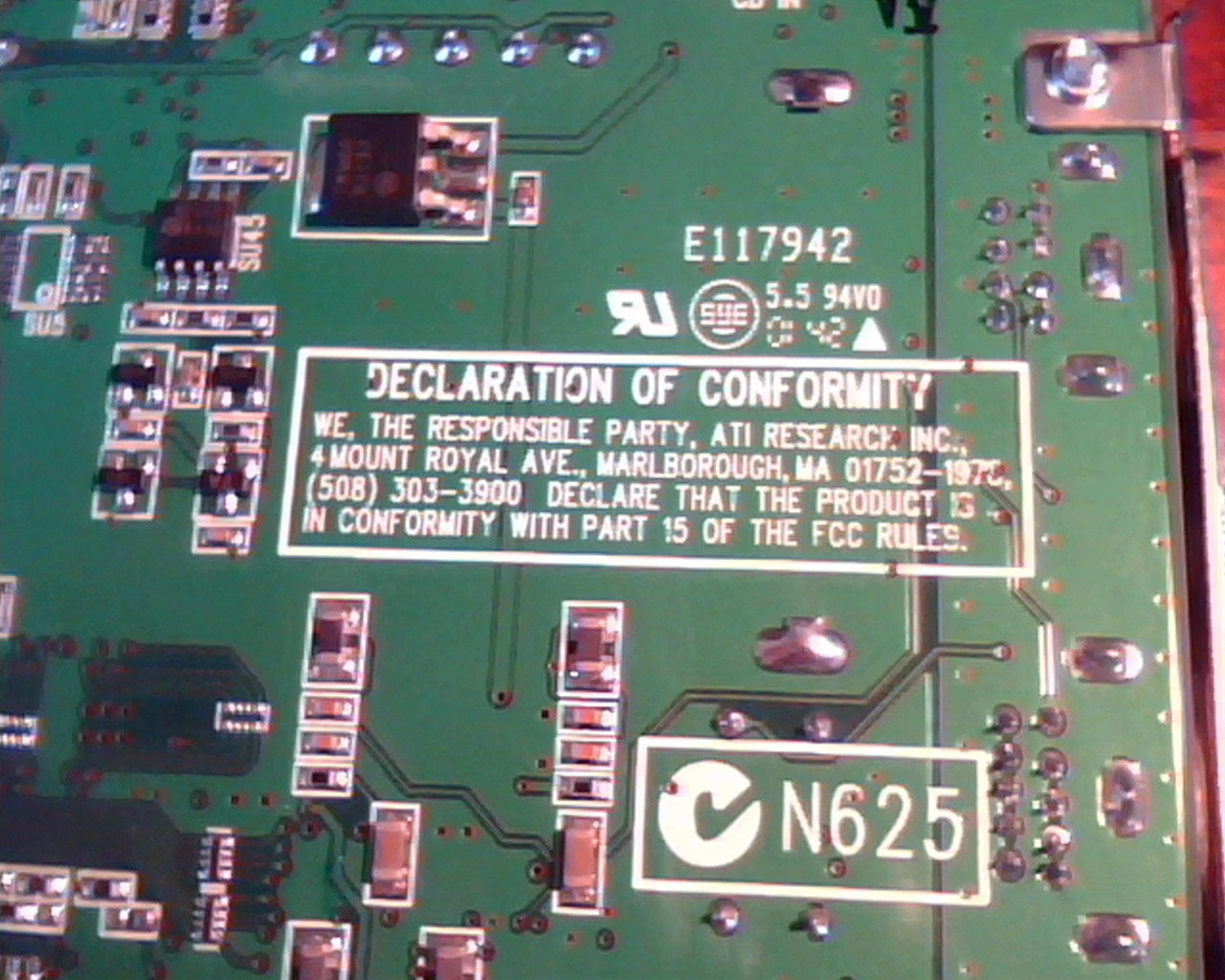 AGP card ATI Radeon 32M F11236 Mk2/PH 109-73700-30 1027370131 DVI Vid-out Video - image 4