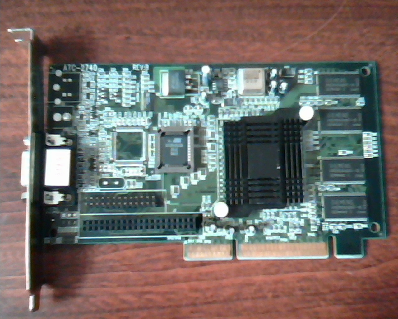 AGP card ATC-2740 Rev B 392-0740-B00R10 621-870087 VGA AA274008UUS019